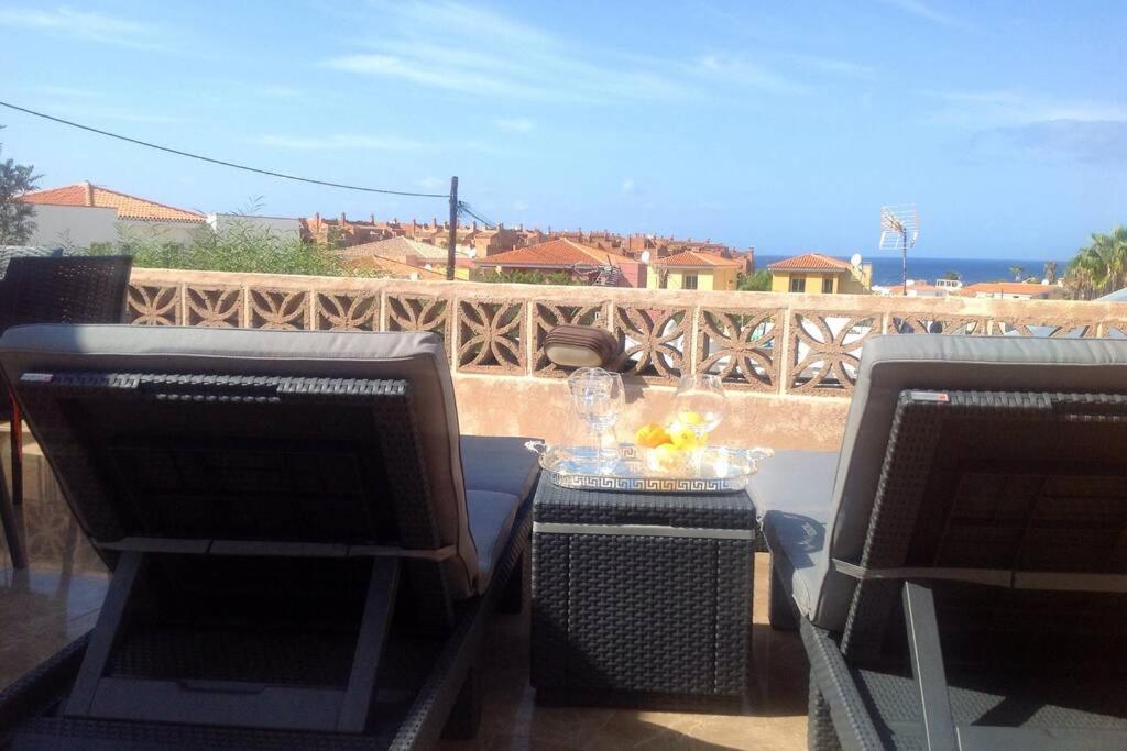 Semi-Detached Villa Sea Views, Huge Terrace, Close Beach Palm-mar Ngoại thất bức ảnh