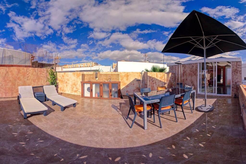 Semi-Detached Villa Sea Views, Huge Terrace, Close Beach Palm-mar Ngoại thất bức ảnh