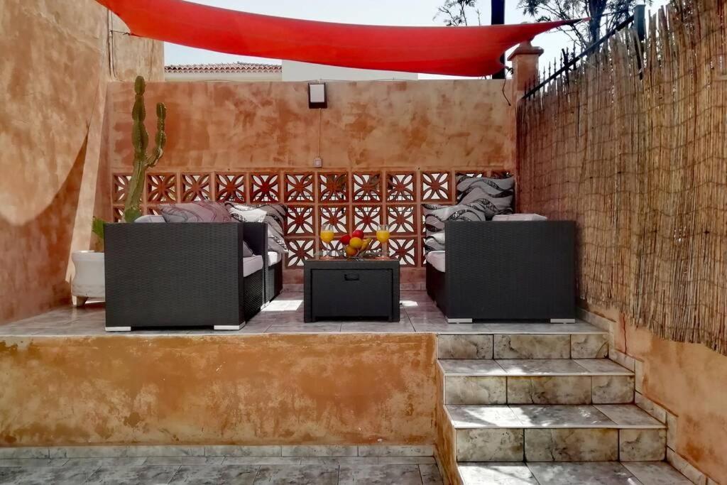 Semi-Detached Villa Sea Views, Huge Terrace, Close Beach Palm-mar Ngoại thất bức ảnh